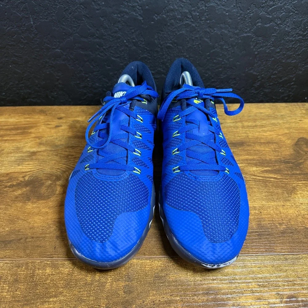 Nike Free 5.0 TR Fit 5 719922-470 Blue Mesh Training Shoes Mens 9